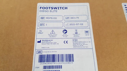 Olympus MDFS100 Footswitch For Diego Elite System