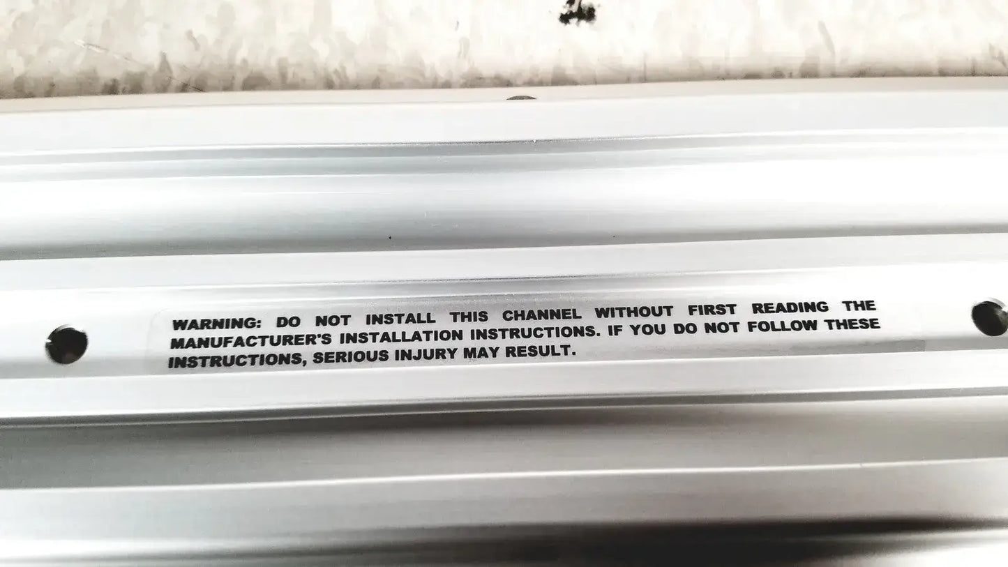 Olympus Oem Seismic 19’’/48 5cm Wall Channel With Hardware OL-0014-10