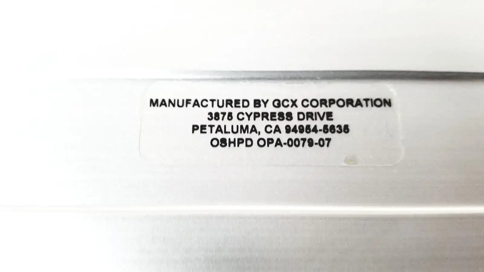 Olympus Oem Seismic 19’’/48 5cm Wall Channel With Hardware OL-0014-10