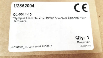 Olympus Oem Seismic 19’’/48 5cm Wall Channel With Hardware OL-0014-10