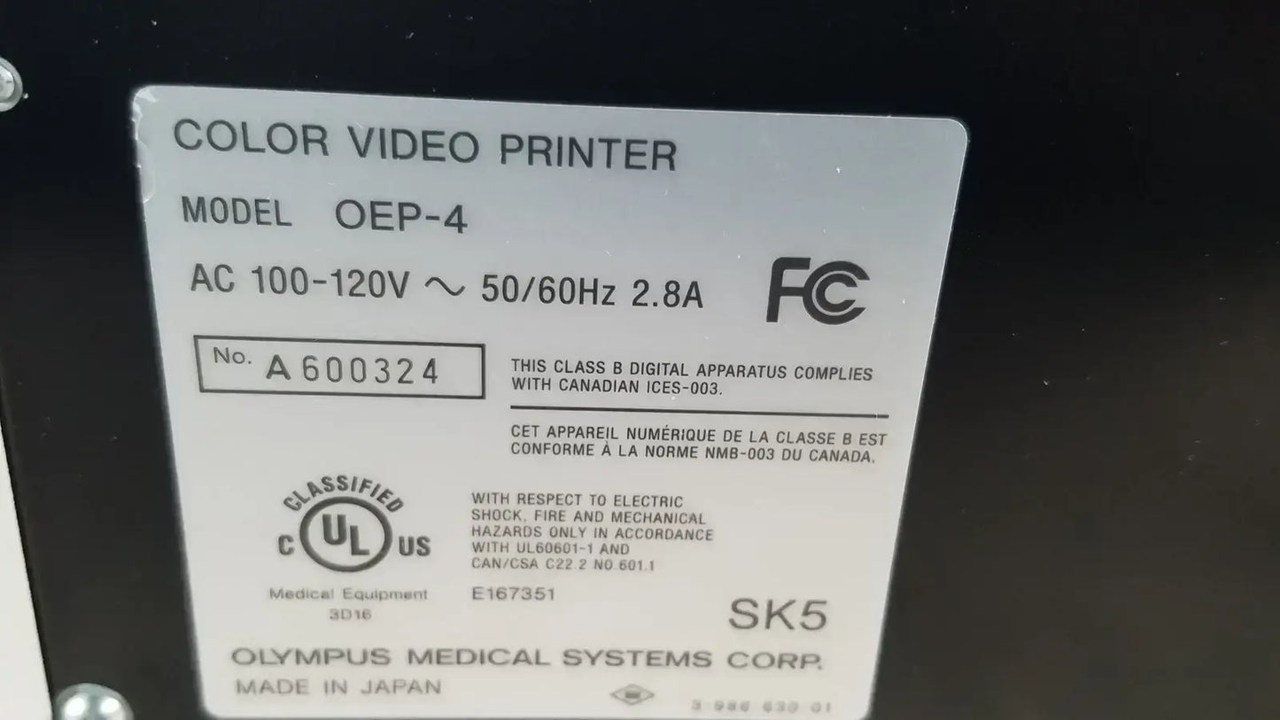 Olympus OEP-4 HDTV Color Video Printer - Medical