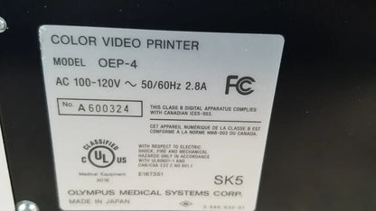 Olympus OEP-4 HDTV Color Video Printer - Medical