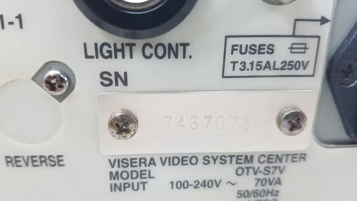 Olympus Visera OTV-S7 Video System Center