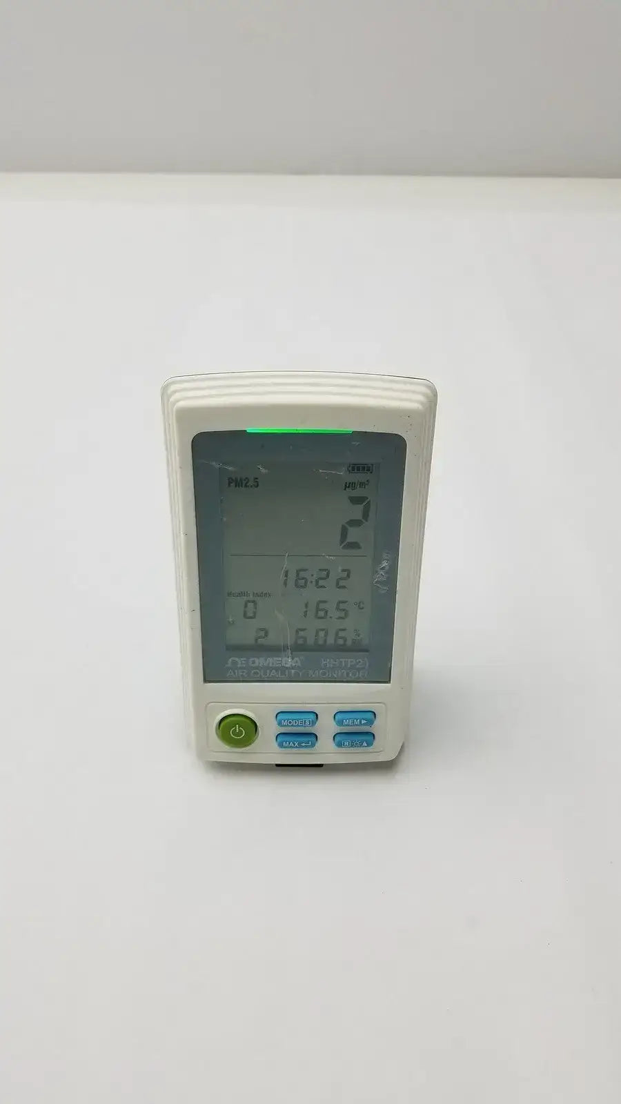 Omega HHTP21 Air Quality Monitor PM 2.5