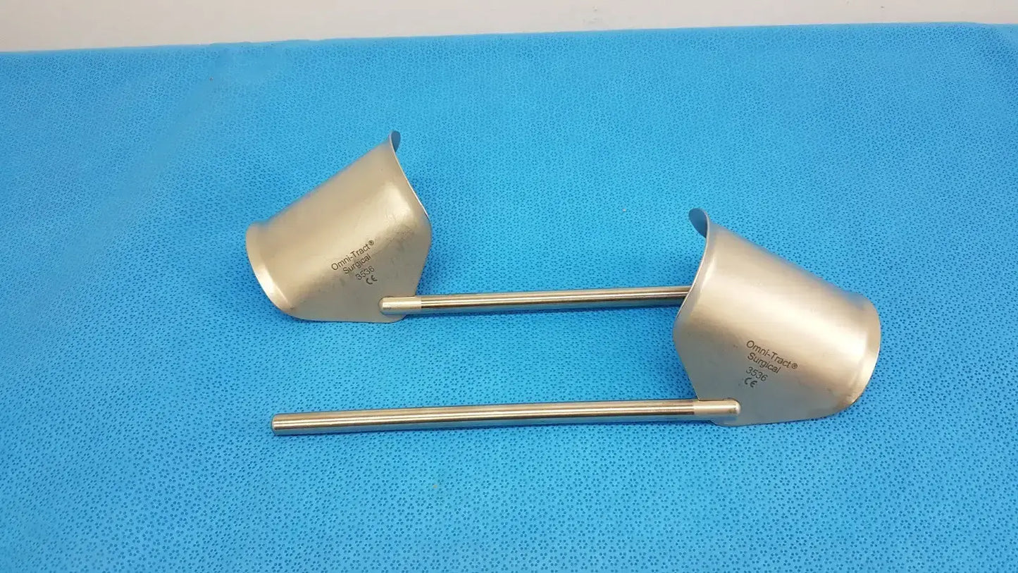 Omni-Tract 3536 Surgical Retractor Blades Lot of 2