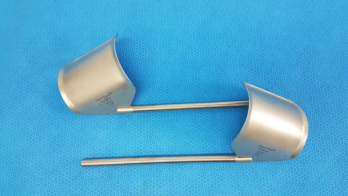Omni-Tract 3536 Surgical Retractor Blades Lot of 2