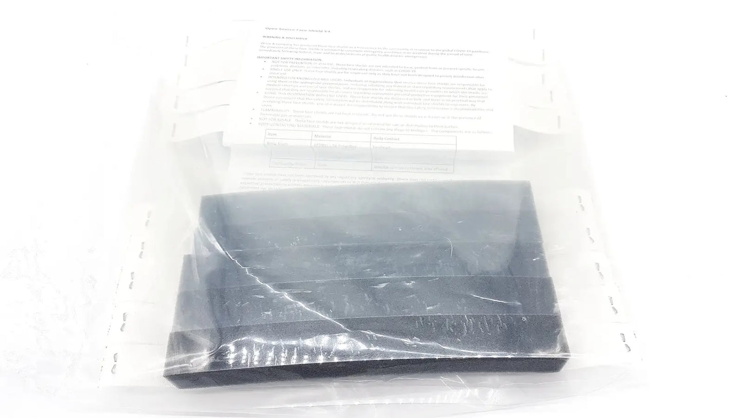 Open Source Face Shield V4 Braw Foam