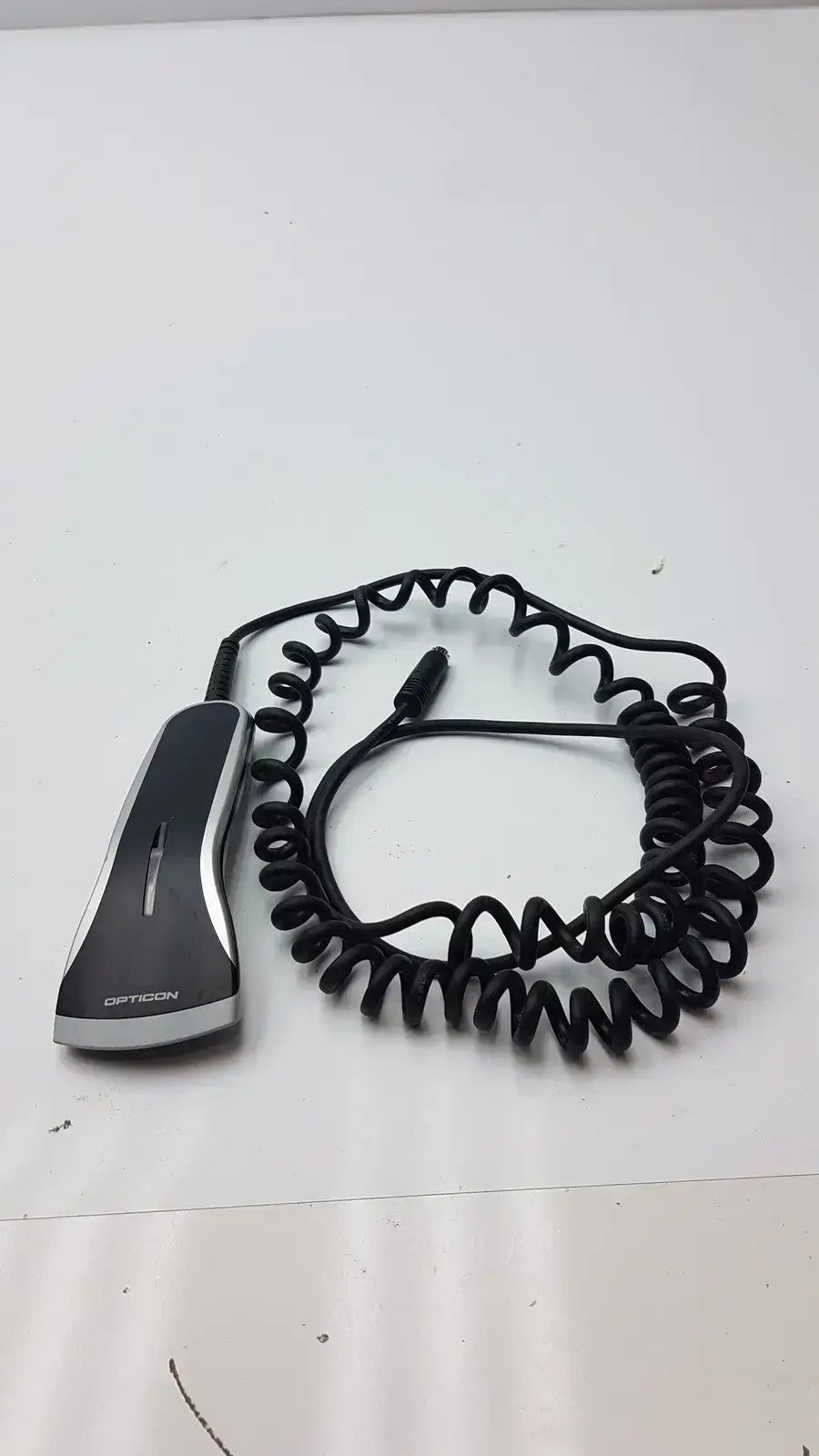 Opticon OPR-2001 Laser Barcode Scanner with MiniDIN6 Keyboard Wedge Connection