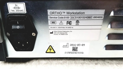 Ortho Workstation Clinical Diagnostics 6904630 - PCA Module