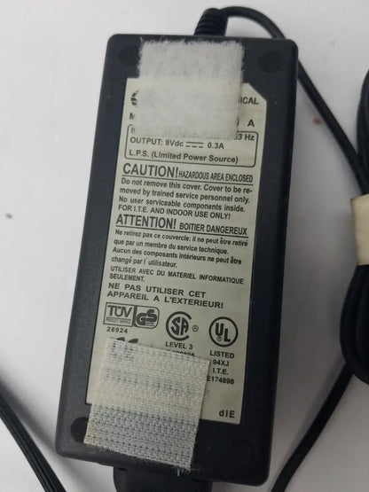 OTE SDS003-1010-A AC Adapter Output 9V DC 0.3A Power Supply Transformer Charger