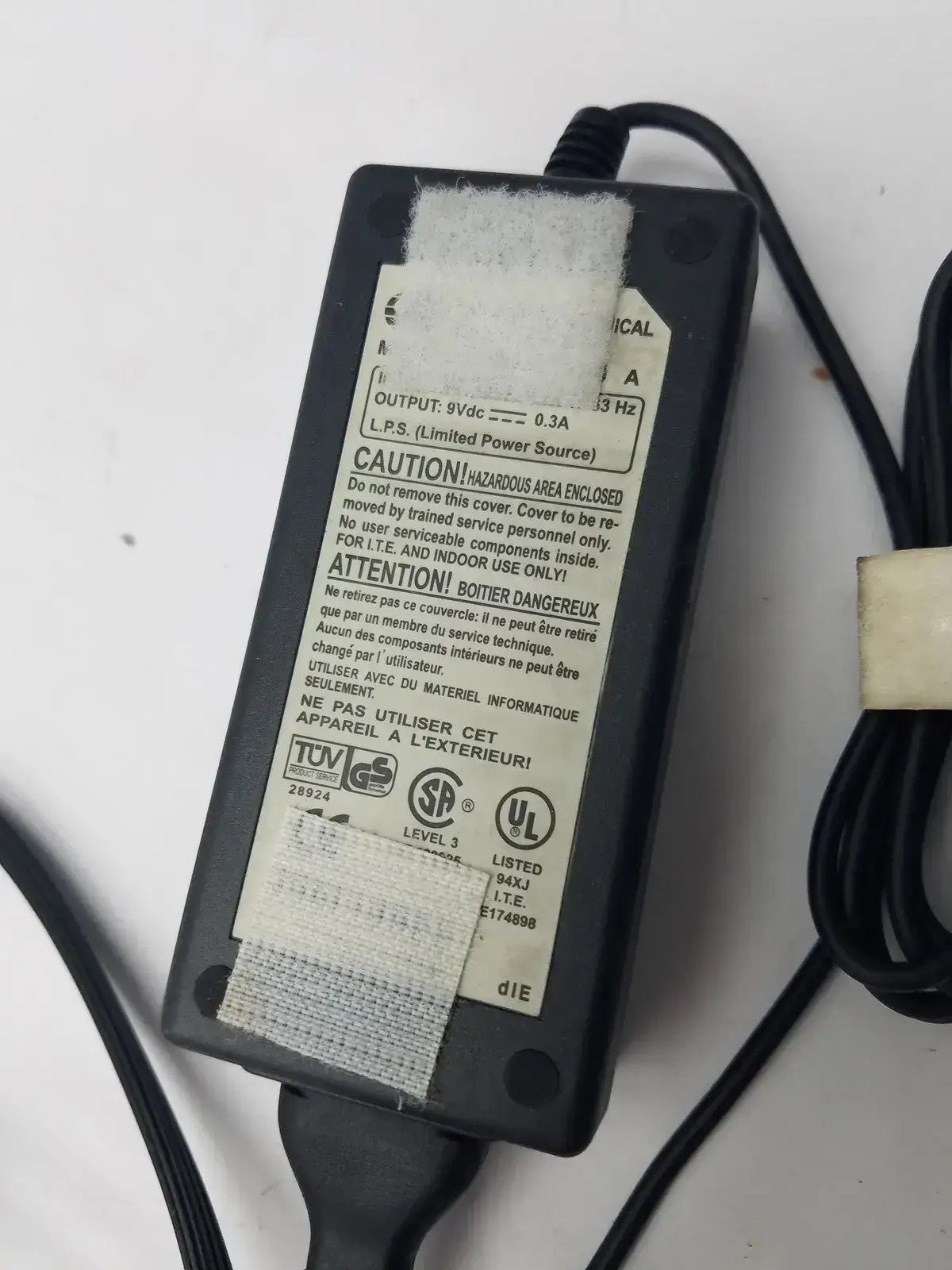 OTE SDS003-1010-A AC Adapter Output 9V DC 0.3A Power Supply Transformer Charger