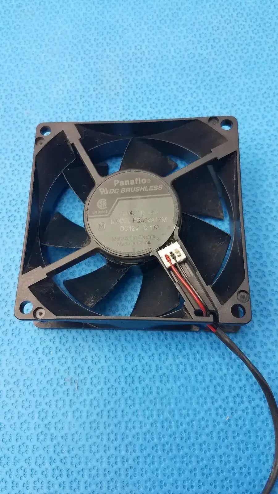 Panasonic Panaflo FBA08A12M 12V DC Cooling Fan 80mm x 25mm - Brushless