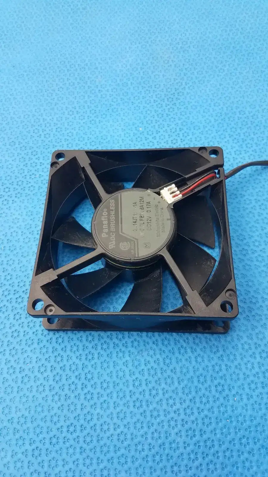 Panasonic Panaflo FBA08A12M 12V DC Cooling Fan 80mm x 25mm - Brushless