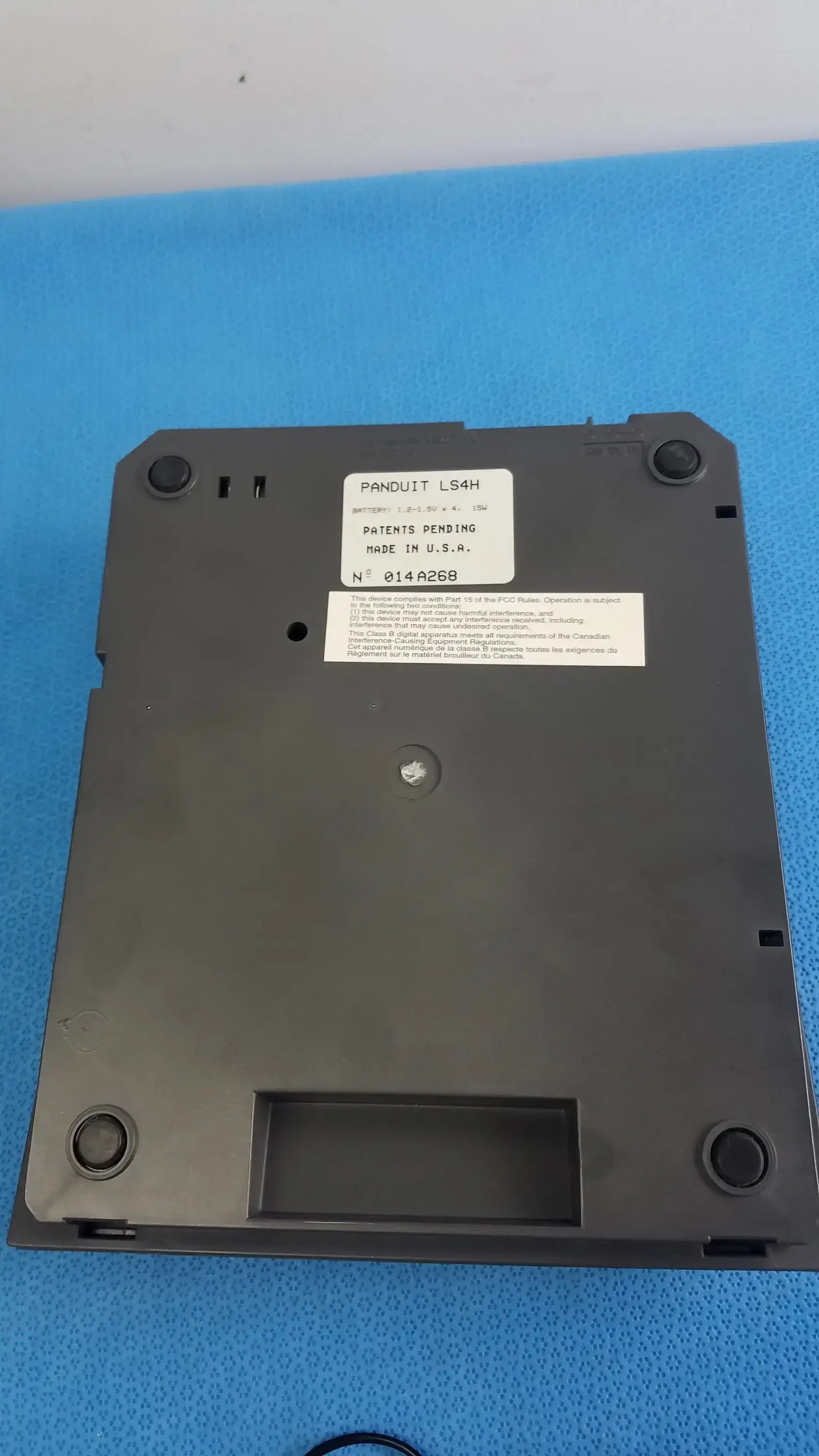Panduit LS4H Heat Shrink Tube Marking System With Case and AC Adapter