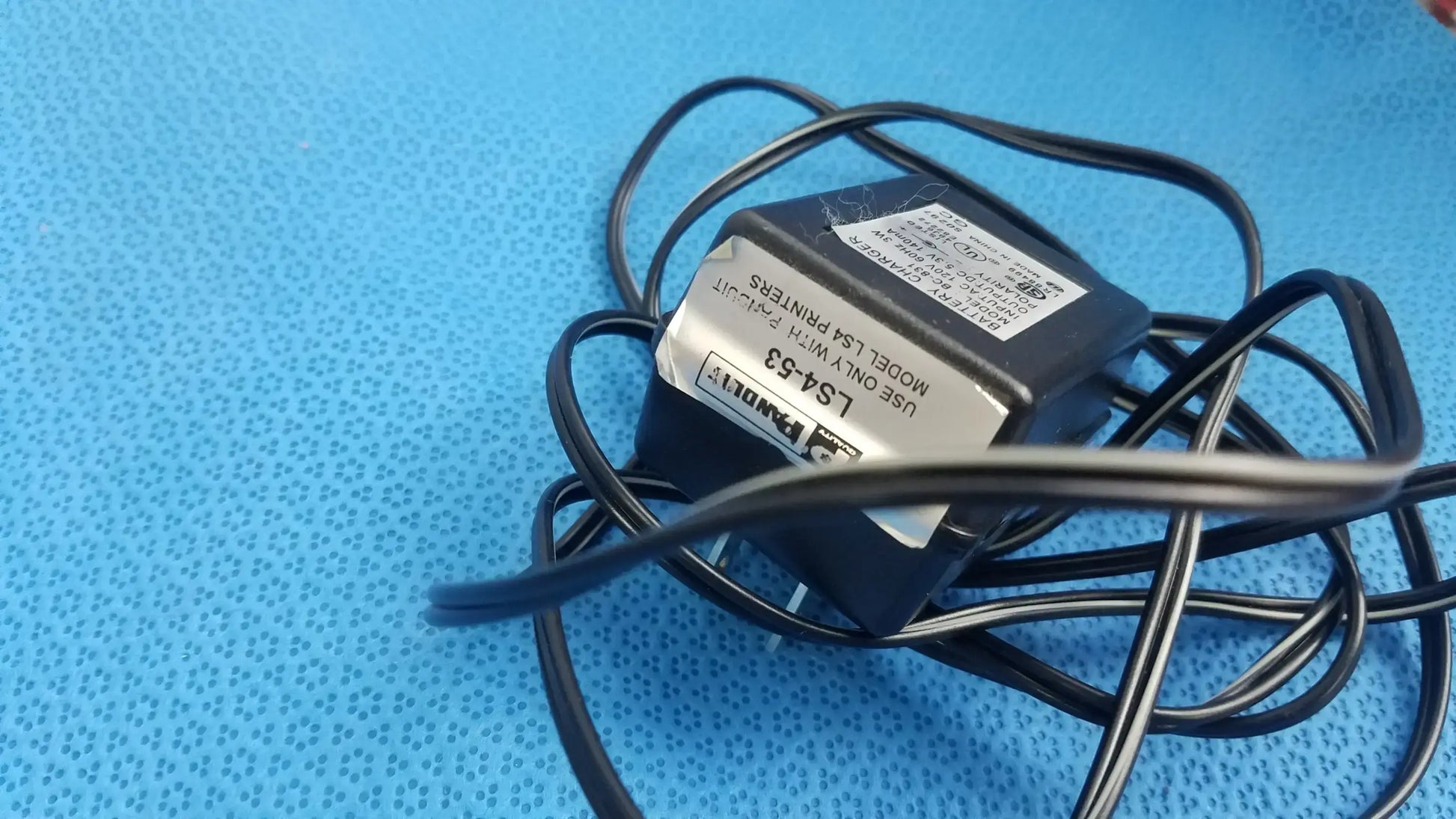 Panduit LS4H Heat Shrink Tube Marking System With Case and AC Adapter