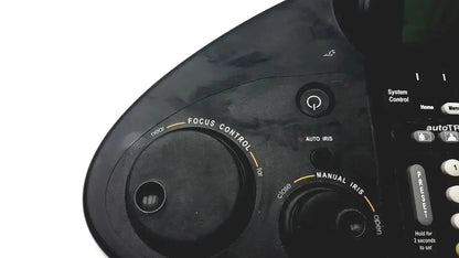 Black plastic parker vision jsc-2100 camera man shot director controller with focus control and manual iris dials