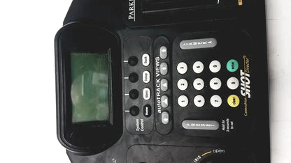 Black plastic parker vision jsc-2100 man shot director controller with green screen and white buttons for camera man shot use