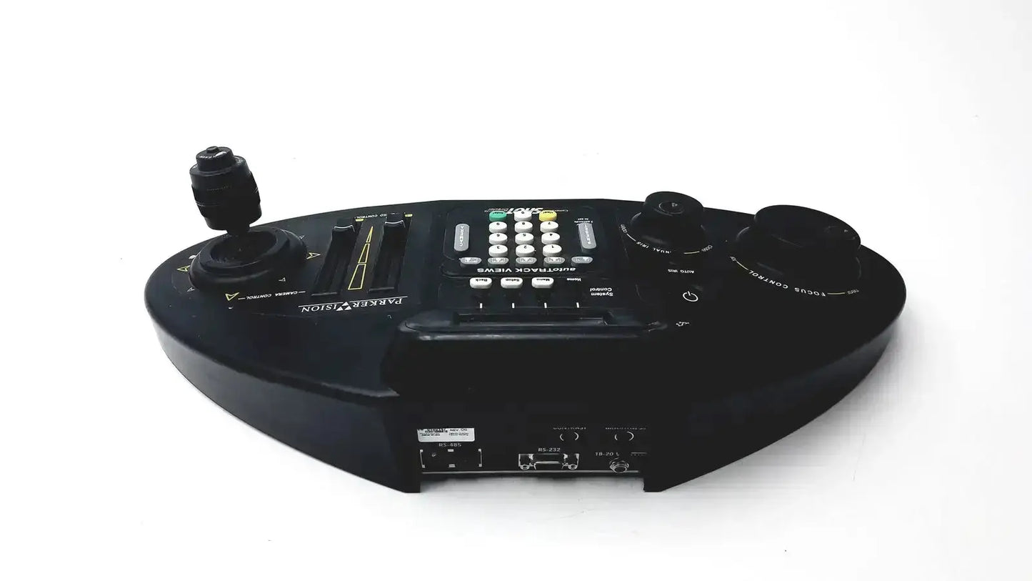 Black plastic parker vision jsc-2100 camera man shot director controller with knobs joystick and buttons for shot control