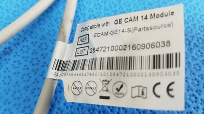 Partssource ECG Cable Compatible with GE CAM 14 Module ECAM-GE14-S - Patient