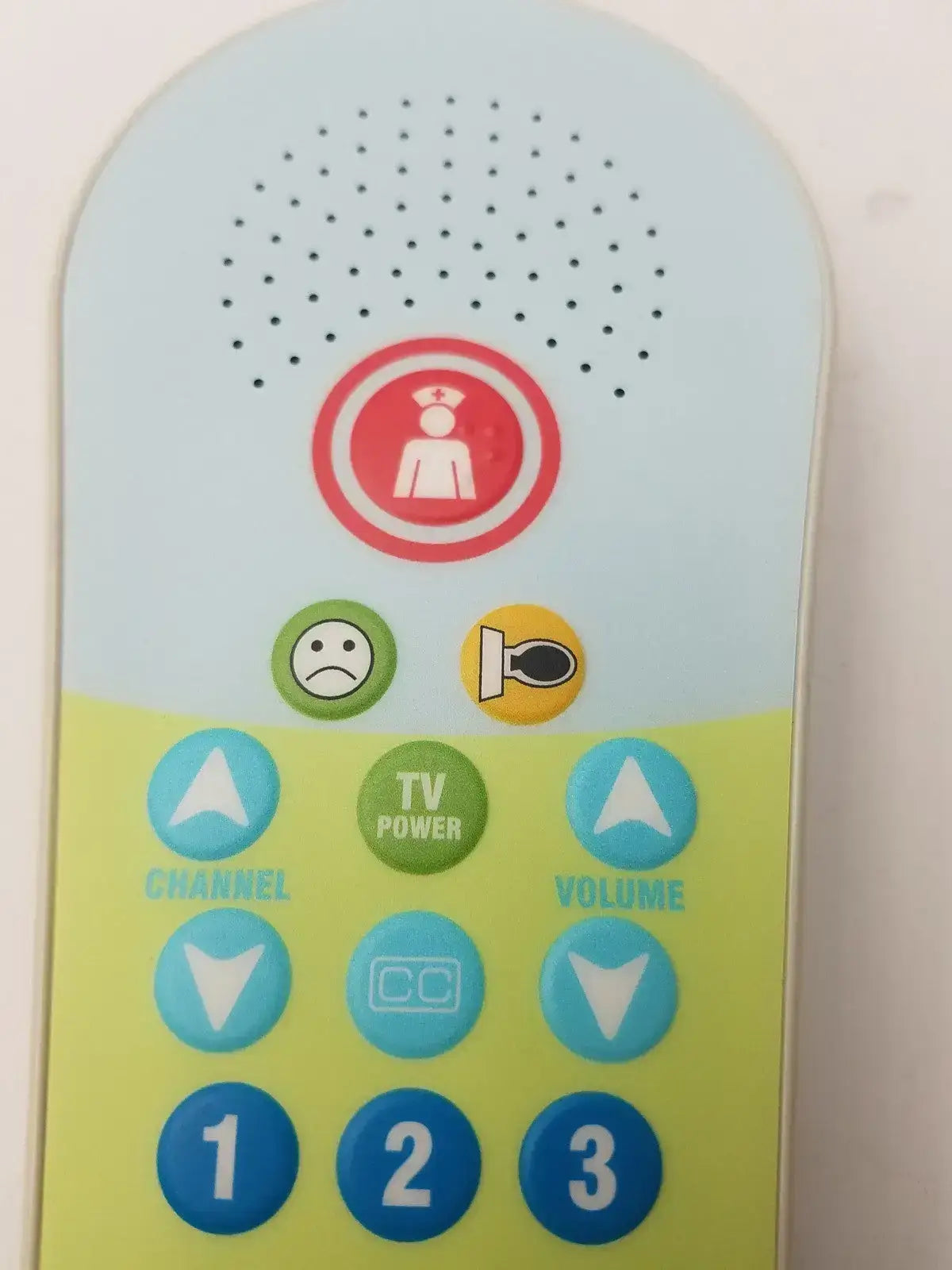 Patient TV Remote & Nurse Call Pillow Speaker Hospital Bedside Controller