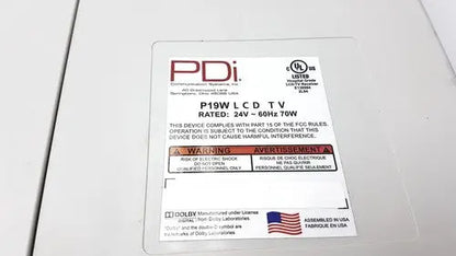 ?PDI P19W Face Plate Control Healthcare Grade Multi-Media Center - Medical Equipment Part