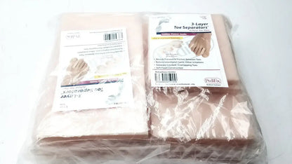 PediFix 8130-L 3-Layer Toe Separators - Large 12/Pack
