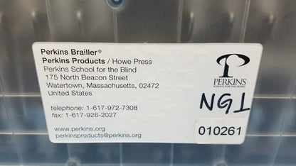 Perkins APH Brailler Blue Gray Portable Braille - Writer