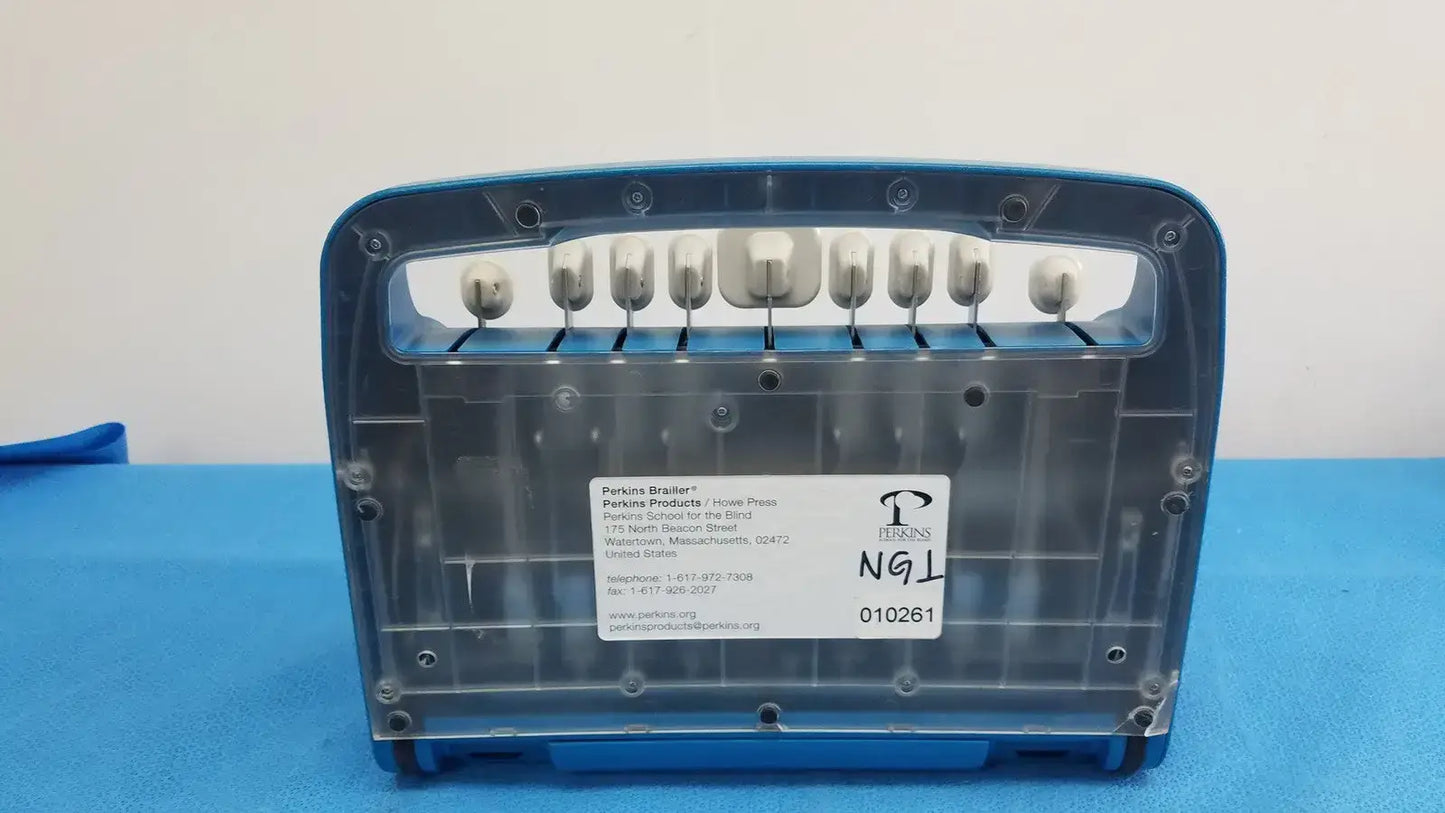 Perkins APH Brailler Blue Gray Portable Braille - Writer