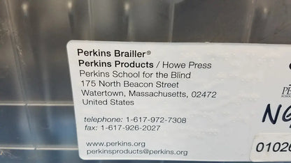 Perkins APH Brailler Blue Gray Portable Braille - Writer