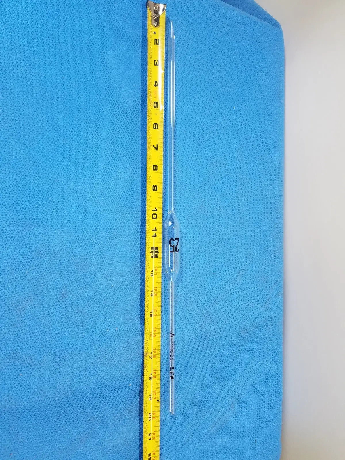 Pfeiffer Glass 25 mL – Borosilicate Laboratory Measuring Tube (Vintage) - Pipette