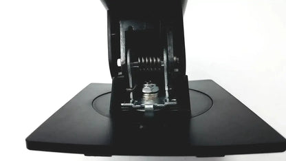 Black philips 037g12060f1a0300rc monitor stand with mechanical hinge and spring for adjustable positioning