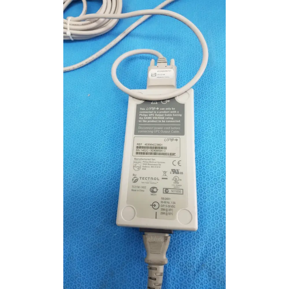 Philips 453564253071 Invivo USB Thermal Printer w/ Power Adapter & Output Cable