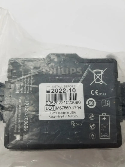 Philips 989803150161 Replacement Battery for Use with FR3 AED System - Defibrillator