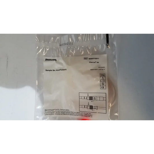 Philips 989803182911 Microstream FilterLine Set – Adult/Pediatric - Capnography Sampling Line