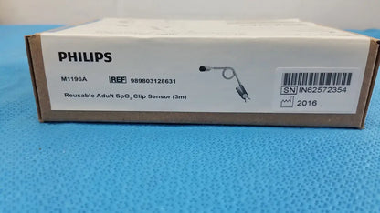 Philips Adult Spo2 Clip Sensor 3m - M1196A - SpO2