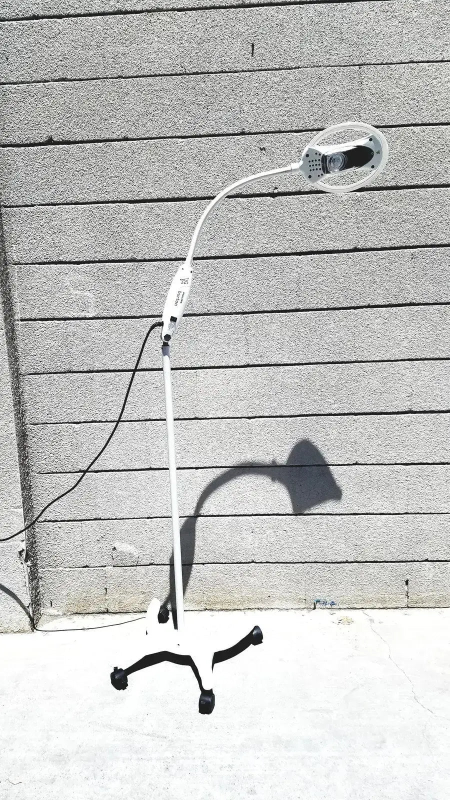 Philips Burton SN20FL Goose Neck Adjustable Exam Light with Rolling Stand