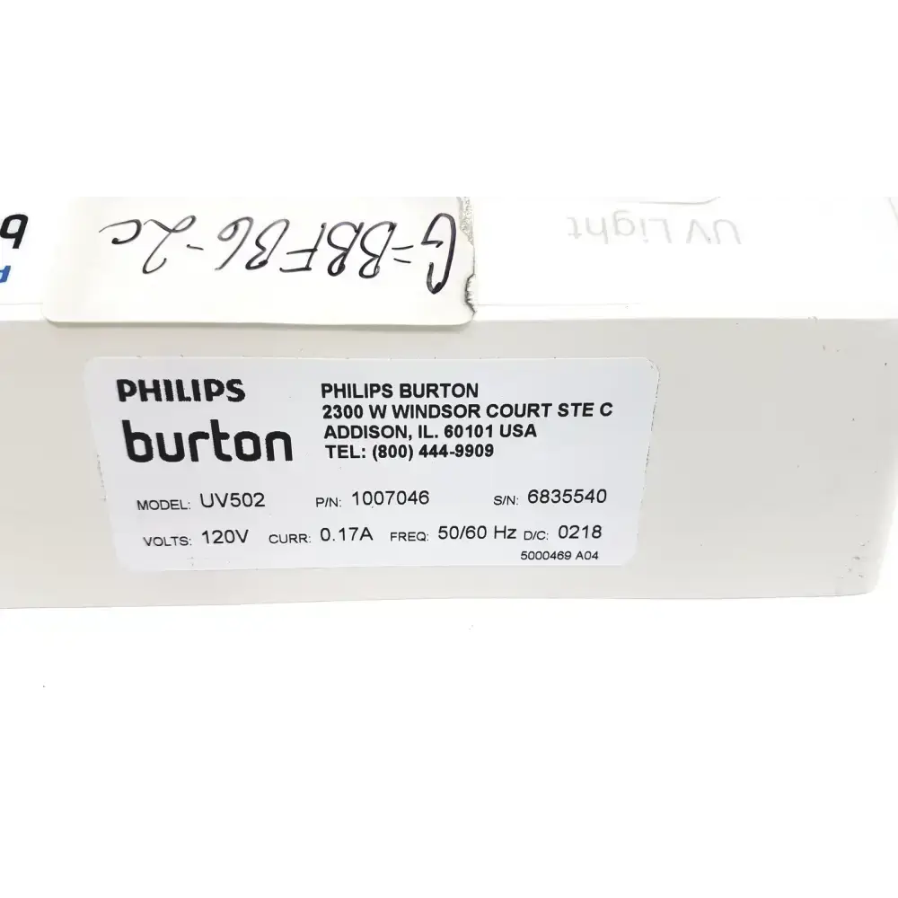 PHILIPS Burton UV502 Handheld Examination UV Light