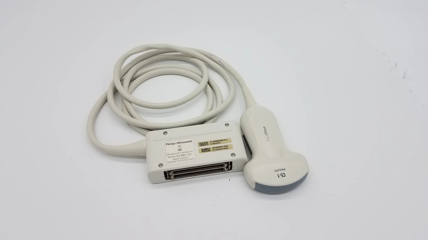 Philips C5-1 Pure Wave Convex Abdominal Probe Transducer