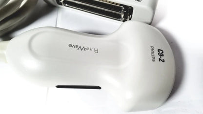Philips C9-2 Convex Purewave Compact Transducer Probe EPIQ System Unit IPx-7 - Ultrasound