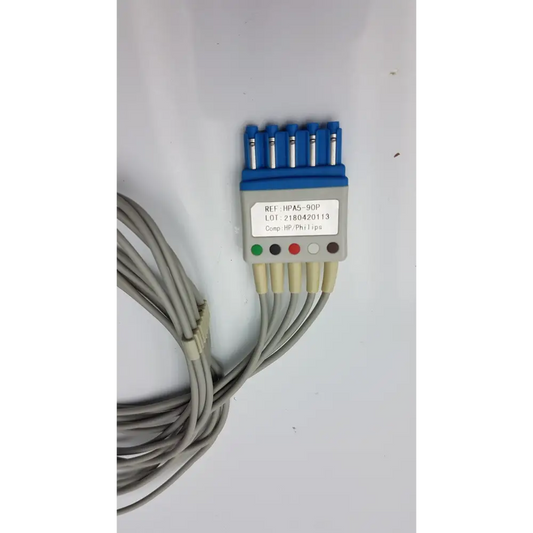 Philips Compatible ECG Lead Cable 5-lead HPA5-90P