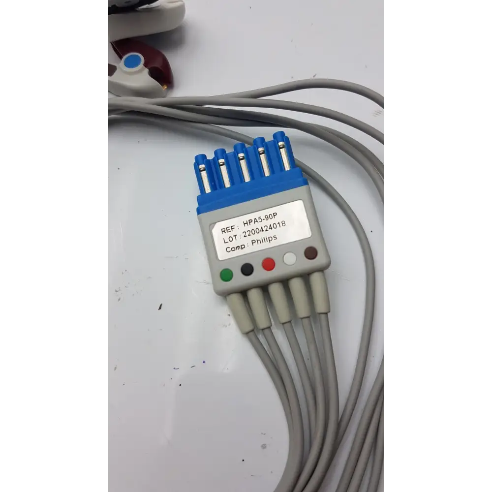 Philips Compatible ECG Lead Cable 5-lead HPA5-90P
