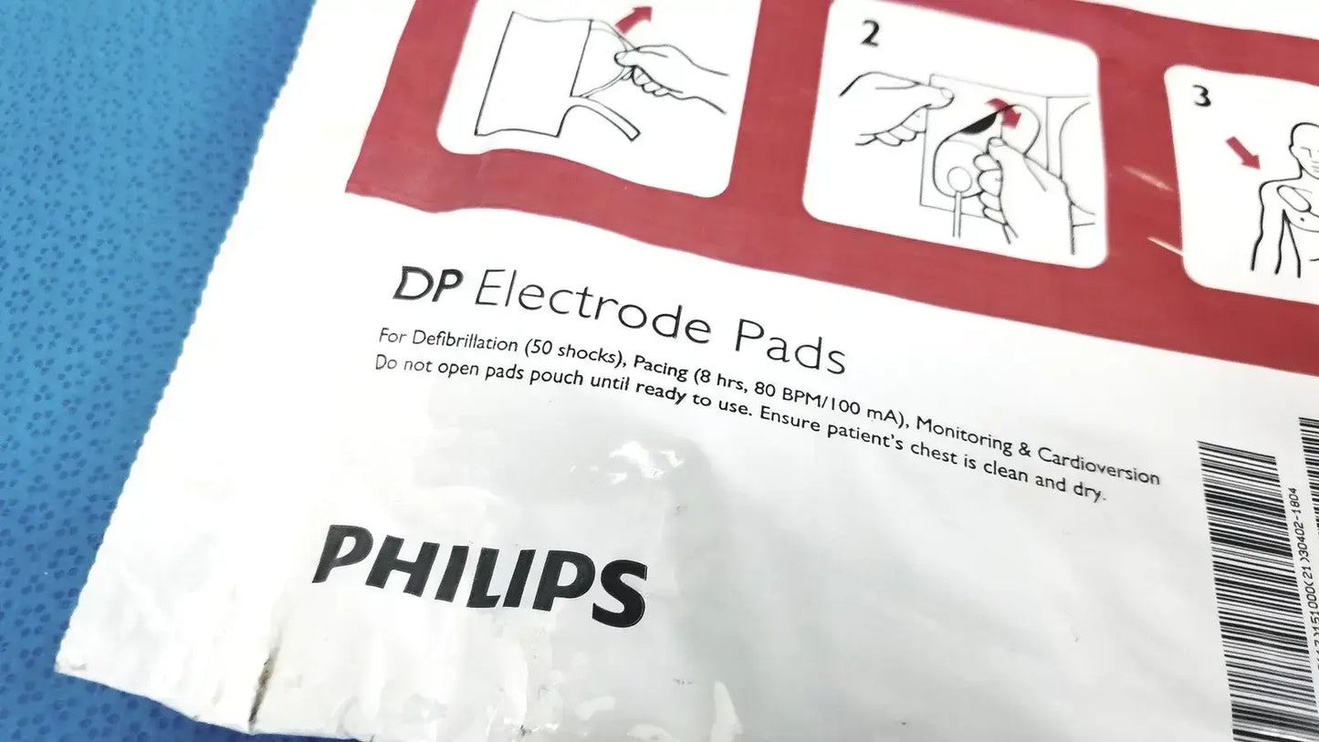 Philips DP Electrode Pad for Instructional Use Only Check Expiry Date Before