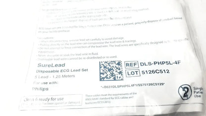 Philips DSL-PHP5L-4F ECG Lead Set