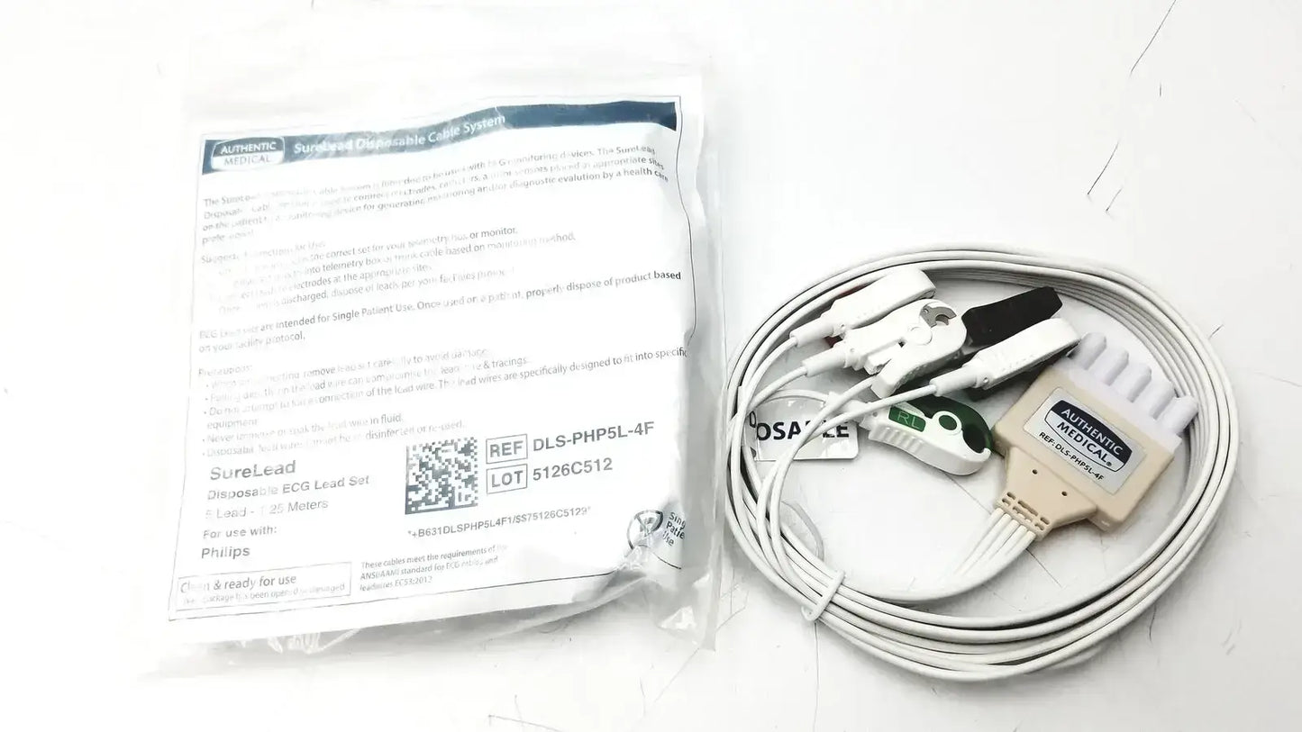 Philips DSL-PHP5L-4F ECG Lead Set