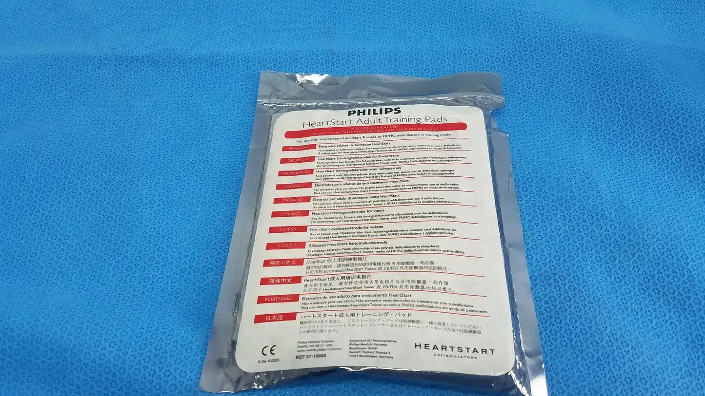 Philips HeartStart Adult Training Pads - Y020912-01 - Defibrillator