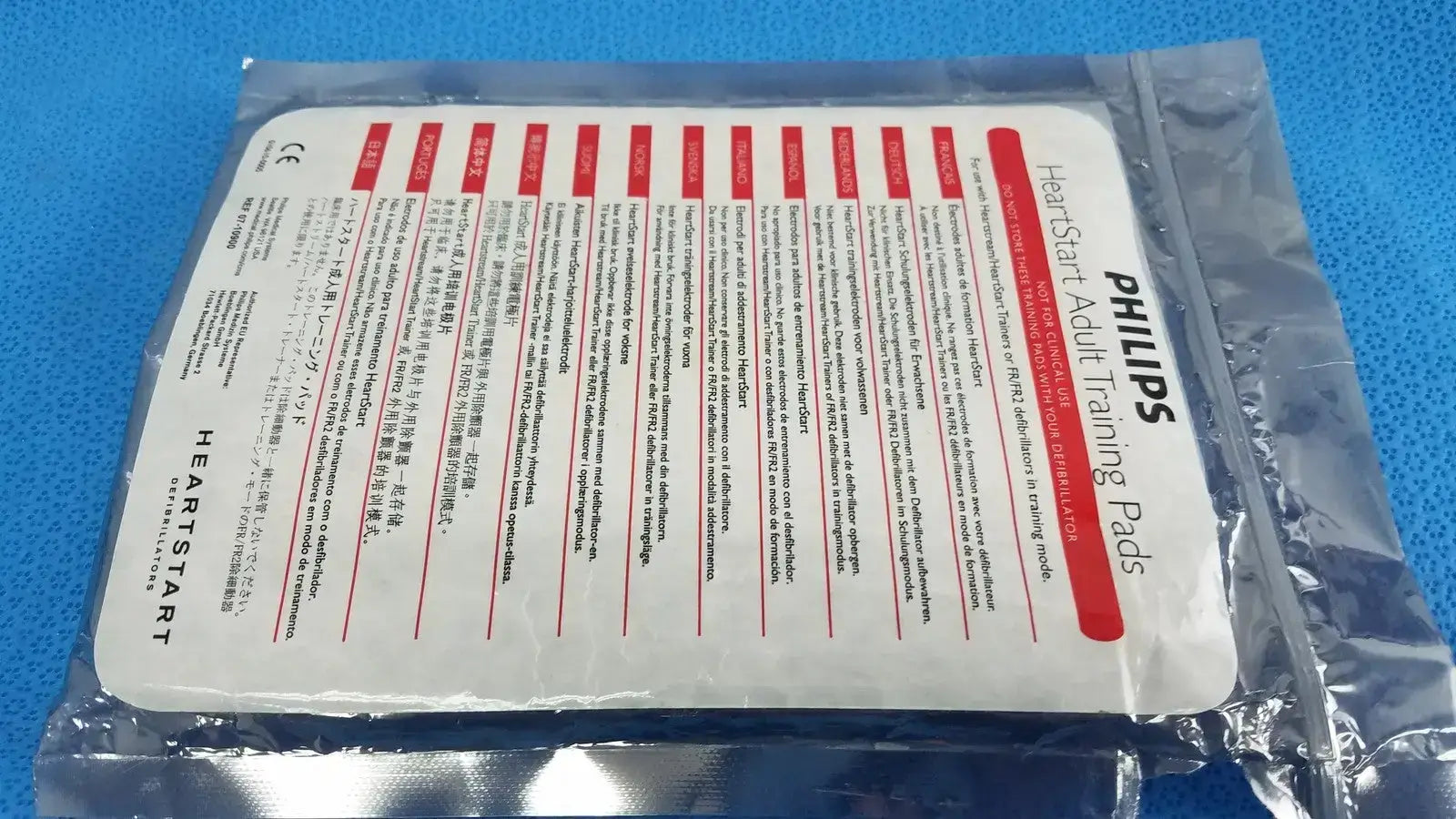 Philips HeartStart Adult Training Pads - Y020912-01 - Defibrillator