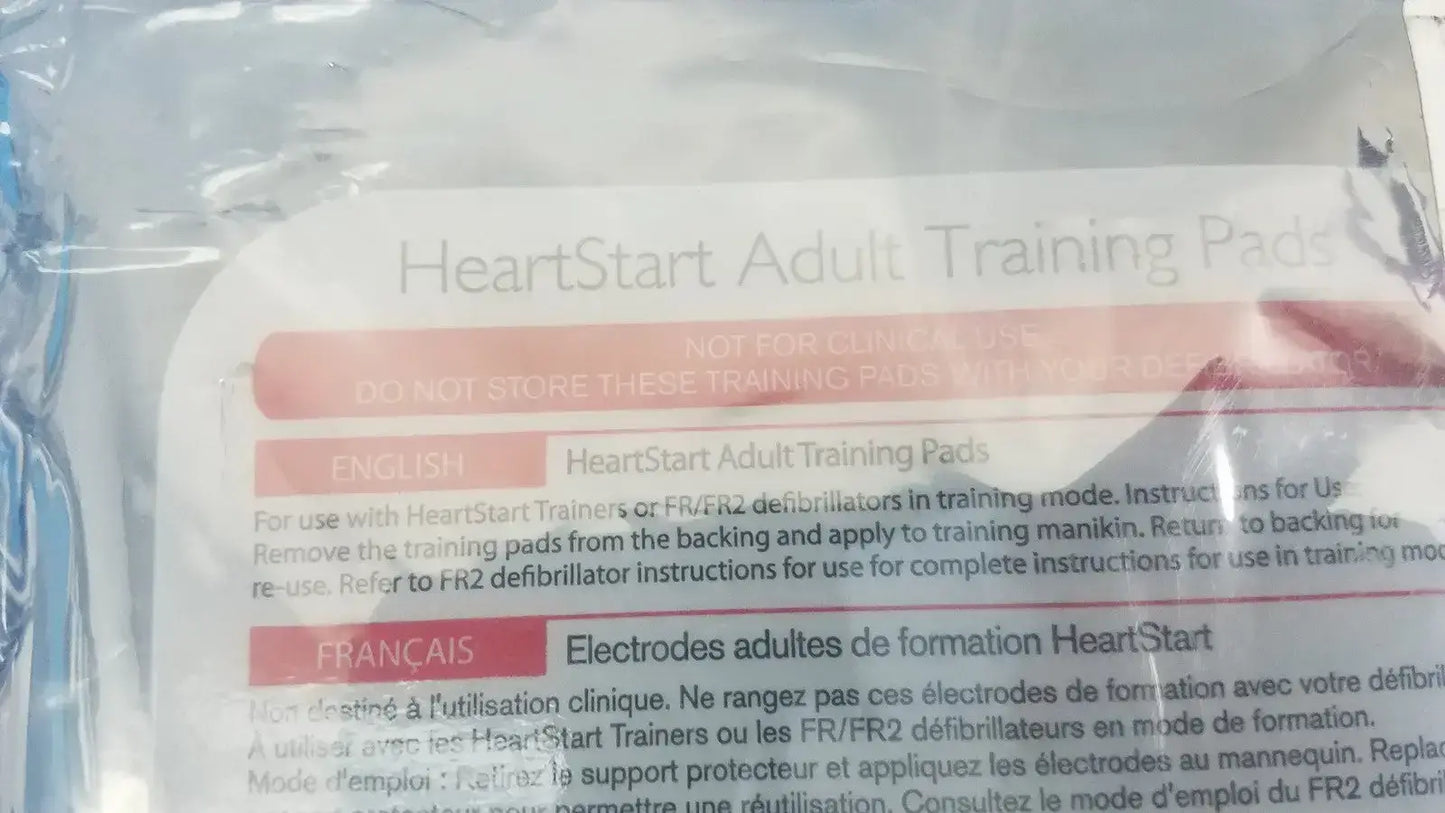 Philips HeartStart Adult Training Pads - Y020912-01 - Defibrillator