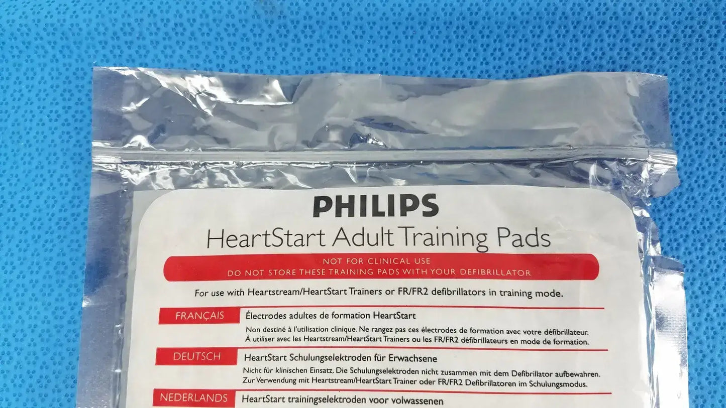 Philips HeartStart Adult Training Pads - Y020912-01 - Defibrillator