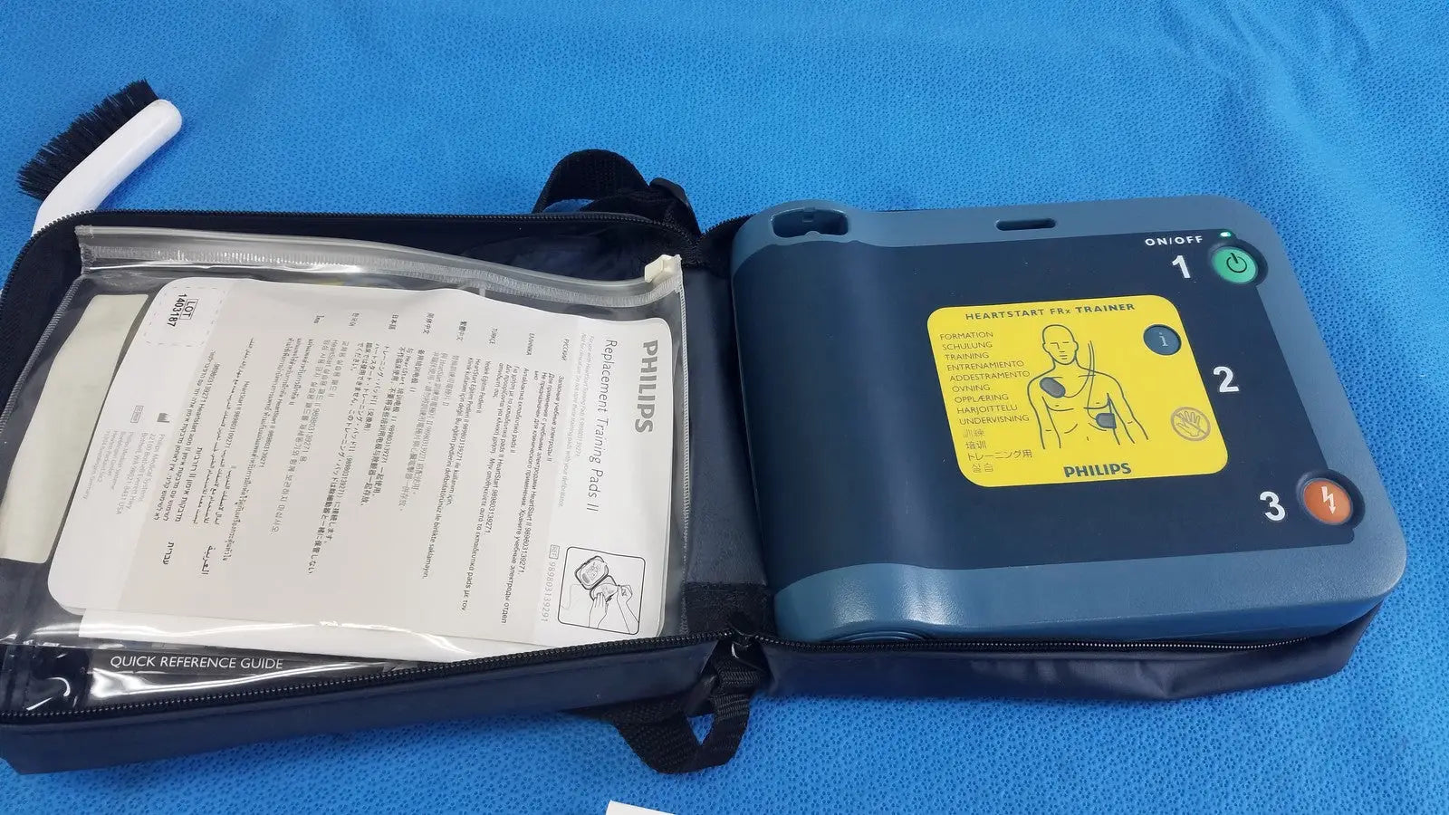 Philips HeartStart FRx Trainer 861306 Automated External Defibrillator AED With
