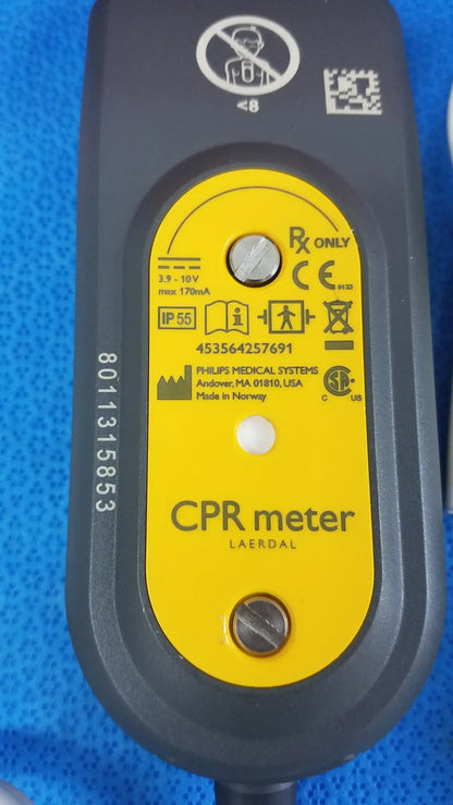 Philips Heartstart MRx Q-CPR Meter With Accessories and Bag - CPR Feedback